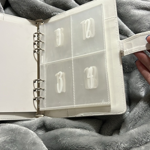 🌺White 100 Envelope Savings Challenge - Picture 4 of 6